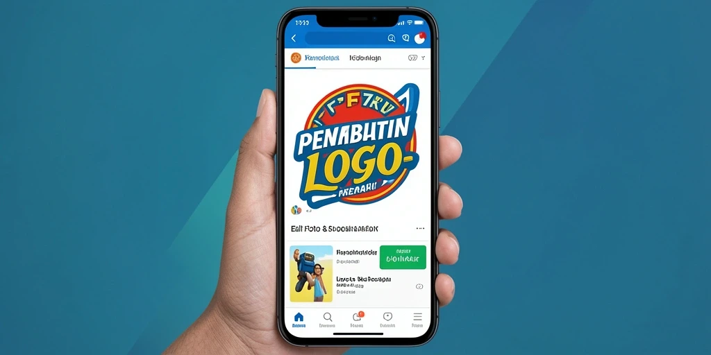 Antarmuka F7F7 yang user-friendly saat membuat logo profesional.